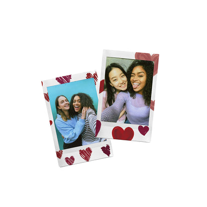 Fujifilm INSTAX Mini - 10 Pack Film - Heart Sketch