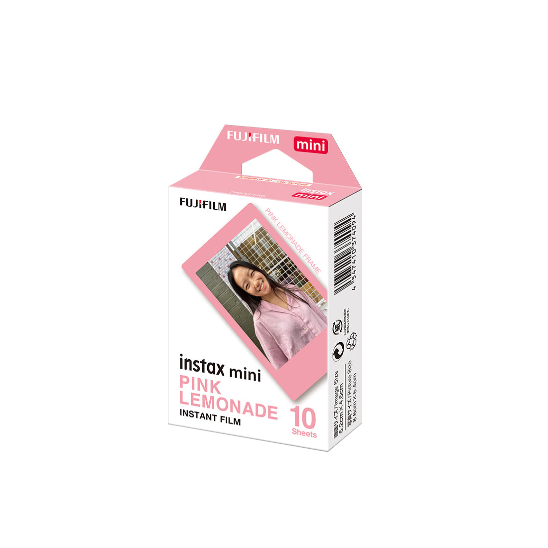 Fujifilm INSTAX Mini - 10 Pack Film - Pink Lemonade
