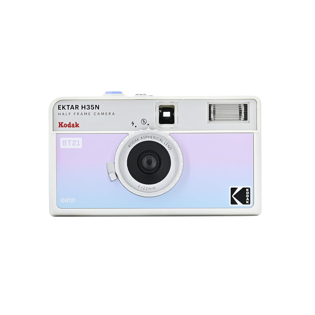 35mm Film Camera - Kodak EKTAR H35N Half Frame Film Camera, BT21 Edition