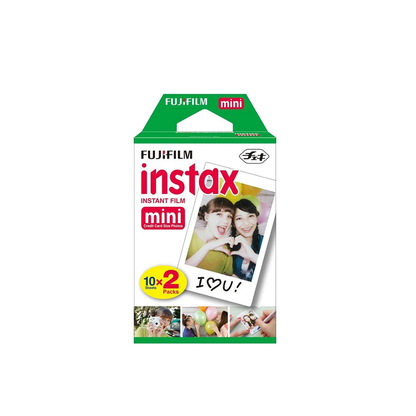 Fujifilm INSTAX Mini - 20 Sheets Film - White